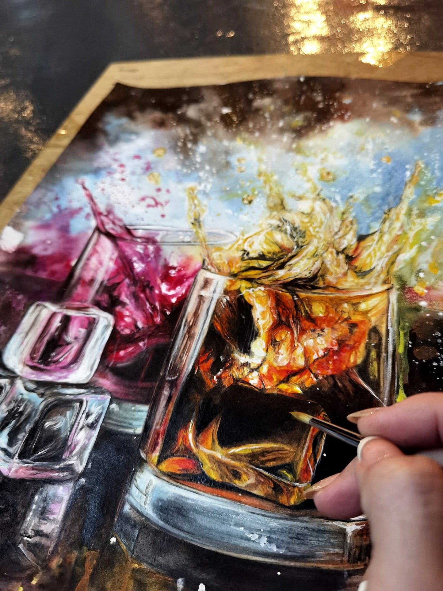 廣彩重彩課【饮料渲染】