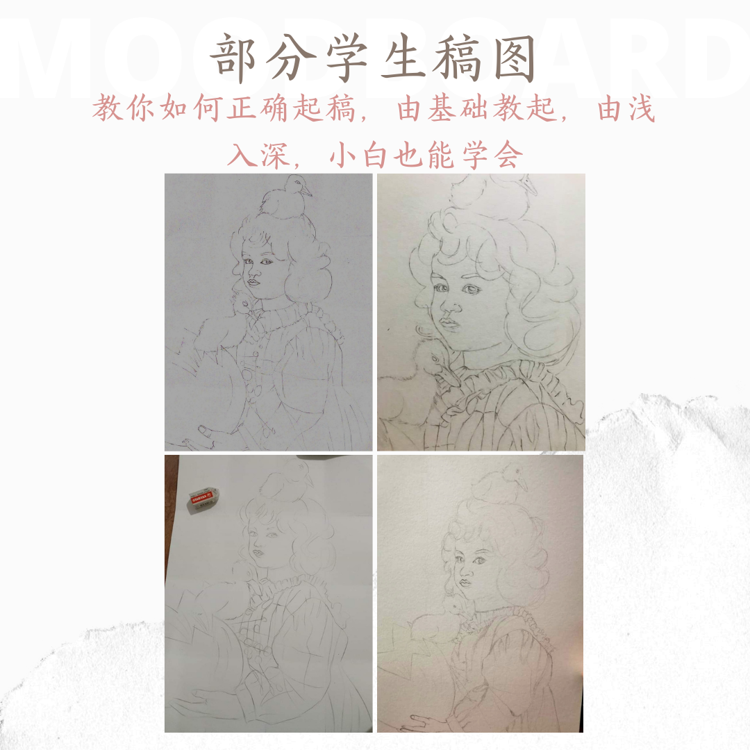 廣彩重彩人物課 【呆萌小可愛 】