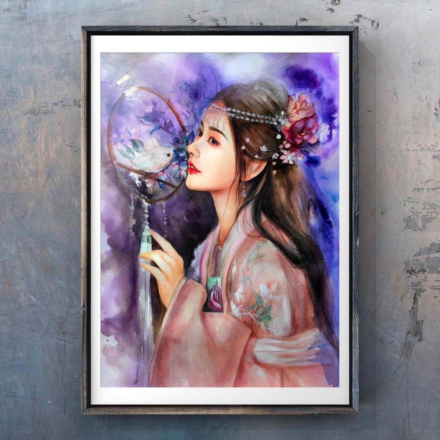 廣彩重彩人物課【清歡】