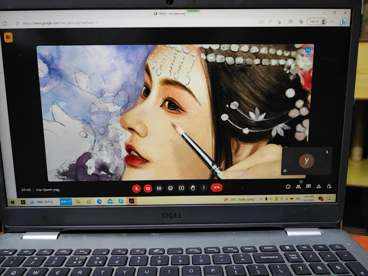 廣彩重彩人物課【清歡】