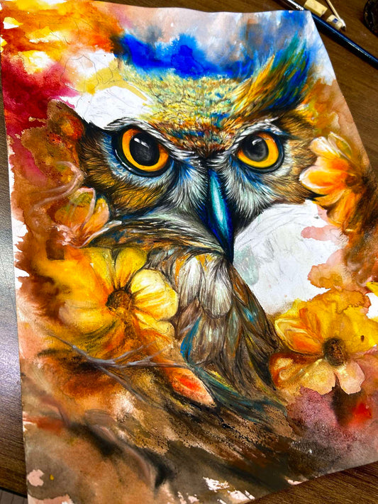 蠟筆動物線上課<夜間的小精靈>