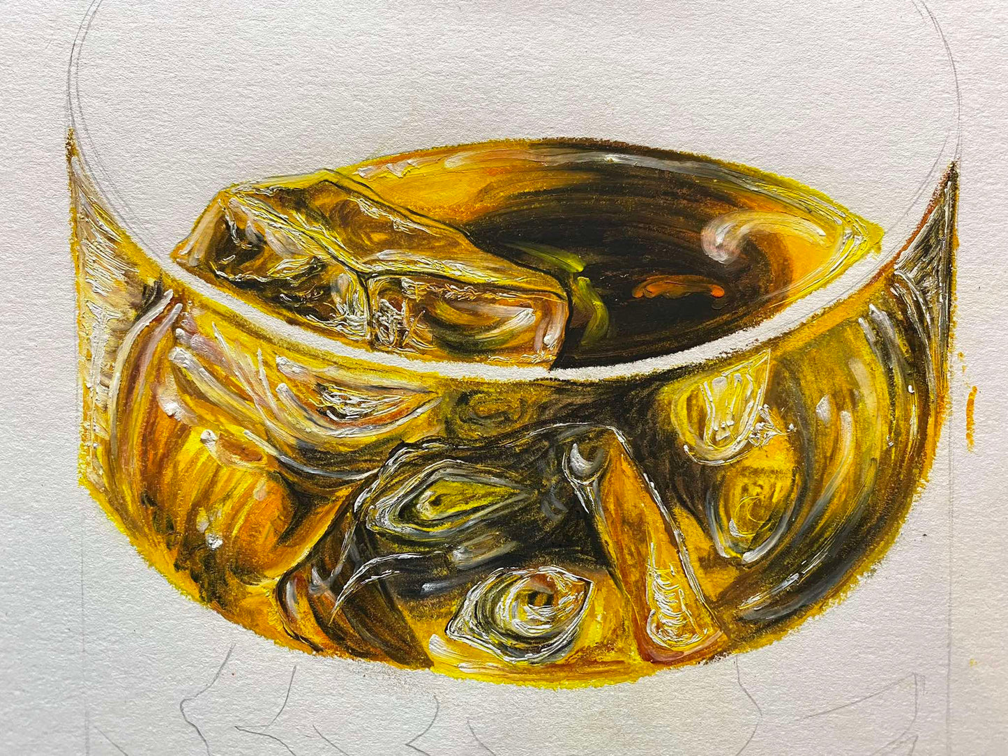 蠟筆靜物線上課《曼妙醇香》